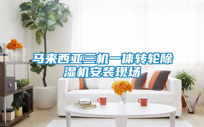 馬來(lái)西亞三機一體轉輪除濕機安裝現場(chǎng)