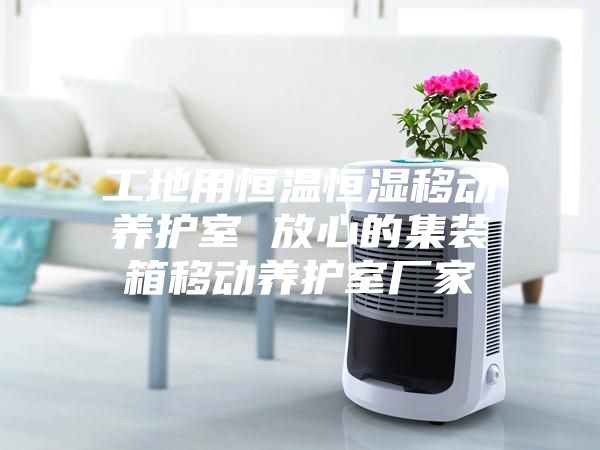 工地用恒溫恒濕移動(dòng)養護室 放心的集裝箱移動(dòng)養護室廠(chǎng)家