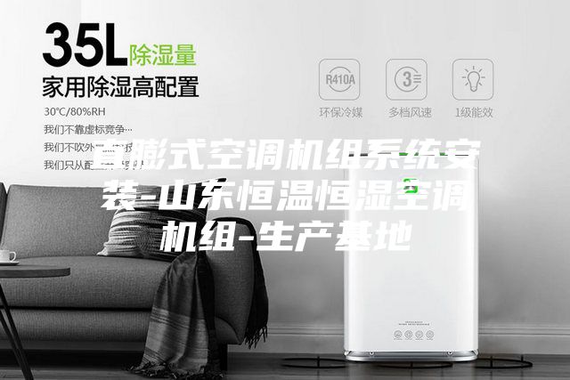 直膨式空調機組系統安裝-山東恒溫恒濕空調機組-生產(chǎn)基地