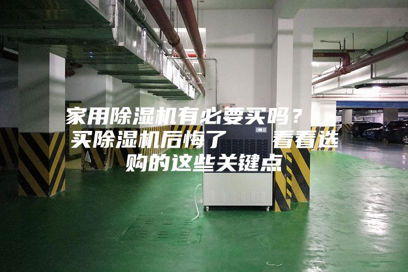 家用除濕機有必要買(mǎi)嗎？  買(mǎi)除濕機后悔了   看看選購的這些關(guān)鍵點(diǎn)