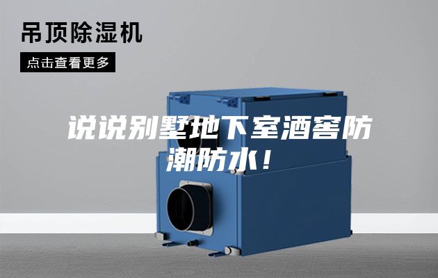 說(shuō)說(shuō)別墅地下室酒窖防潮防水！