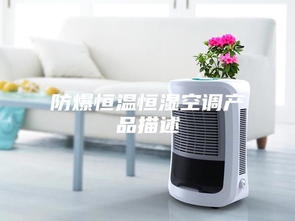 防爆恒溫恒濕空調產(chǎn)品描述
