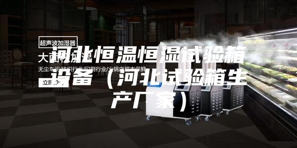 河北恒溫恒濕試驗箱設備（河北試驗箱生產(chǎn)廠(chǎng)家）