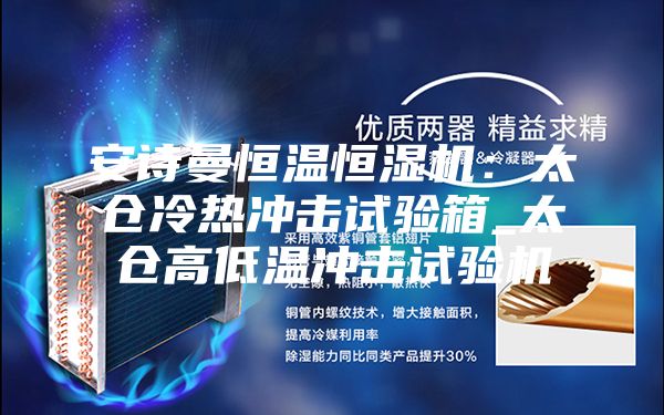 安詩(shī)曼恒溫恒濕機：太倉冷熱沖擊試驗箱_太倉高低溫沖擊試驗機