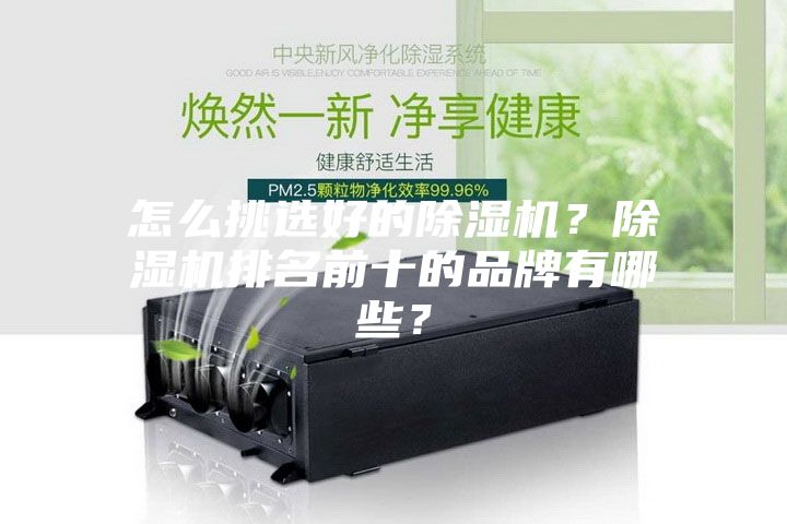 怎么挑選好的除濕機？除濕機排名前十的品牌有哪些？