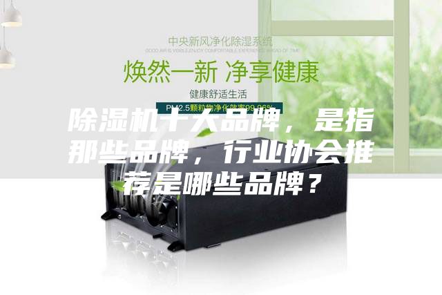 除濕機十大品牌，是指那些品牌，行業(yè)協(xié)會(huì )推薦是哪些品牌？