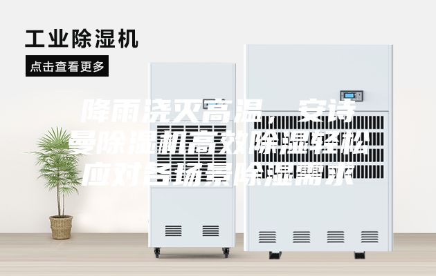 降雨澆滅高溫，安詩(shī)曼除濕機高效除濕輕松應對各場(chǎng)景除濕需求