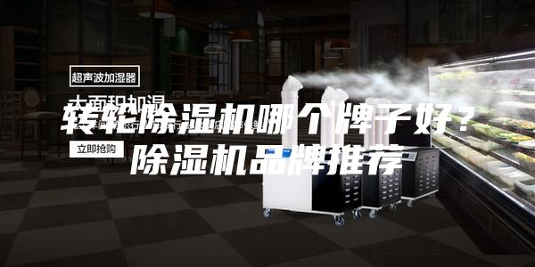 轉輪除濕機哪個牌子好？除濕機品牌推薦