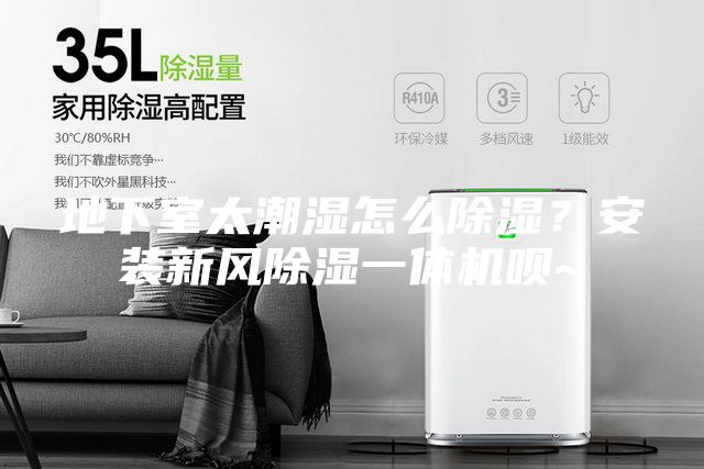 地下室太潮濕怎么除濕？安裝新風除濕一體機唄~