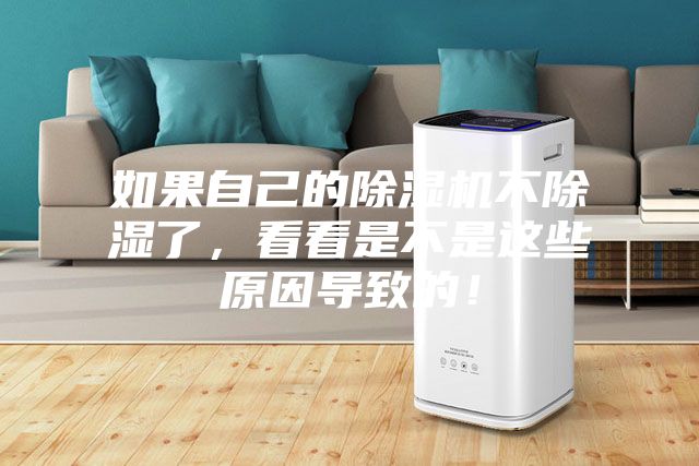 如果自己的除濕機不除濕了，看看是不是這些原因導致的！