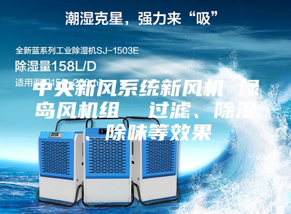 中央新風(fēng)系統(tǒng)新風(fēng)機(jī) 綠島風(fēng)機(jī)組  過濾、除濕、除味等效果