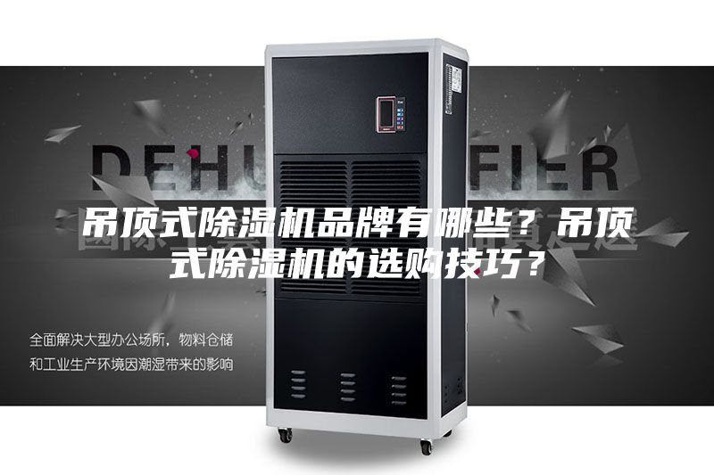 吊頂式除濕機品牌有哪些？吊頂式除濕機的選購技巧？