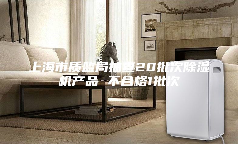 上海市質(zhì)監(jiān)局抽查20批次除濕機產(chǎn)品 不合格1批次