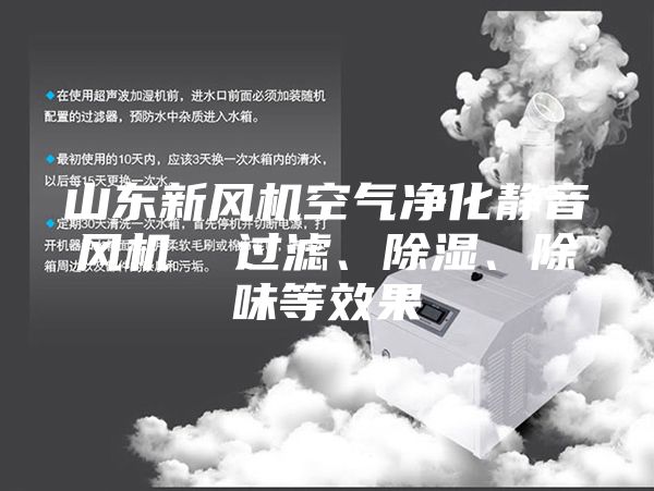 山東新風機空氣凈化靜音風機 過濾、除濕、除味等效果