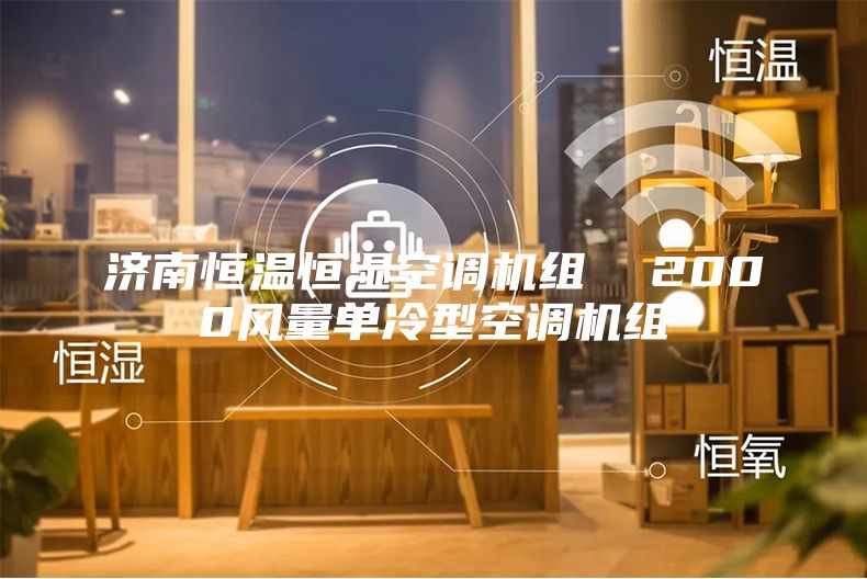 濟南恒溫恒濕空調機組 2000風量單冷型空調機組