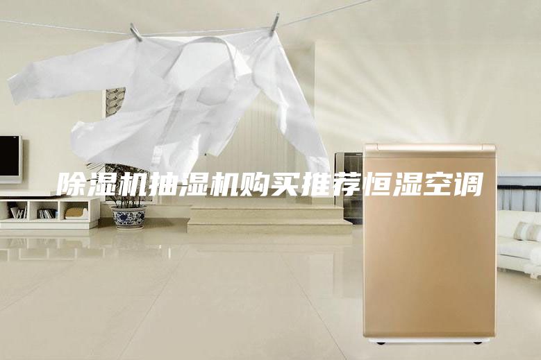 除濕機抽濕機購買推薦恒濕空調