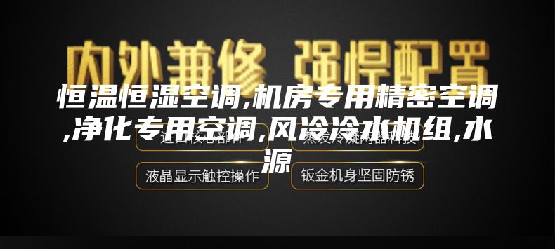 恒溫恒濕空調,機房專(zhuān)用精密空調,凈化專(zhuān)用空調,風(fēng)冷冷水機組,水源
