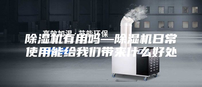 除濕機有用嗎—除濕機日常使用能給我們帶來(lái)什么好處