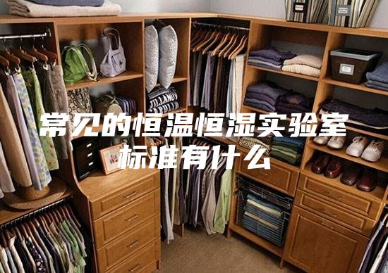常見(jiàn)的恒溫恒濕實(shí)驗室標準有什么