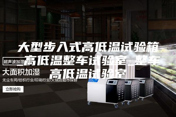 大型步入式高低溫試驗箱_高低溫整車(chē)試驗室_整車(chē)高低溫試驗室