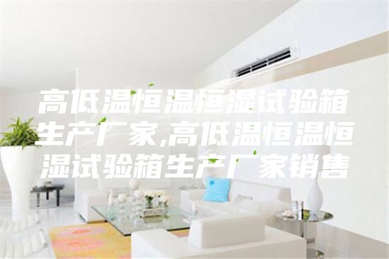 高低溫恒溫恒濕試驗箱生產(chǎn)廠(chǎng)家,高低溫恒溫恒濕試驗箱生產(chǎn)廠(chǎng)家銷(xiāo)售