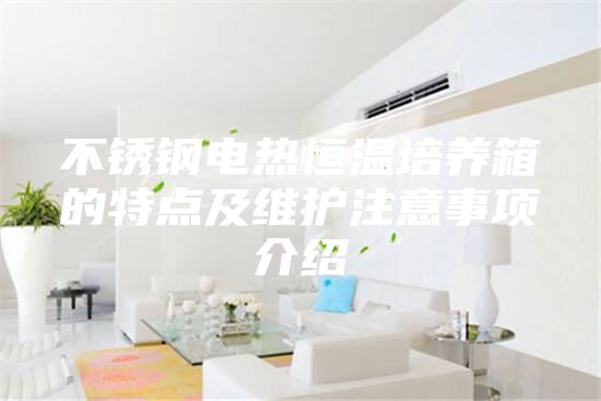 不銹鋼電熱恒溫培養箱的特點(diǎn)及維護注意事項介紹