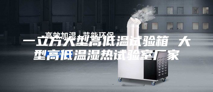 一立方大型高低溫試驗箱 大型高低溫濕熱試驗室廠(chǎng)家