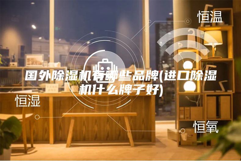 國外除濕機有哪些品牌(進(jìn)口除濕機什么牌子好)