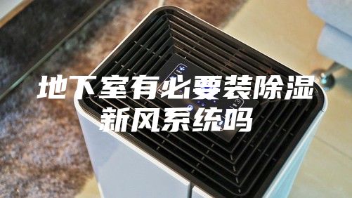 地下室有必要裝除濕新風(fēng)系統嗎