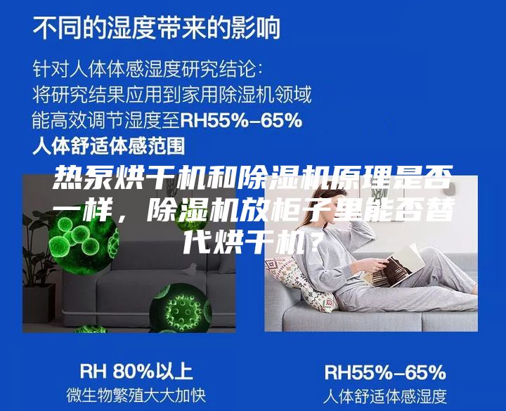 熱泵烘干機和除濕機原理是否一樣，除濕機放柜子里能否替代烘干機？