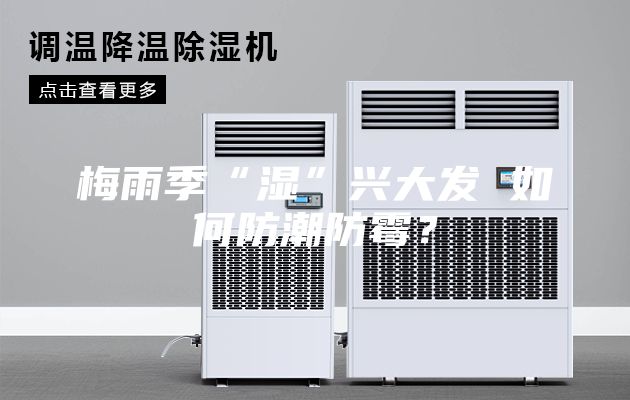 梅雨季“濕”興大發(fā) 如何防潮防霉？
