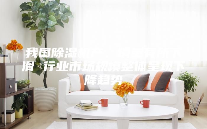 我國除濕機產(chǎn)、銷(xiāo)量有所下滑 行業(yè)市場(chǎng)規模整體呈現下降趨勢