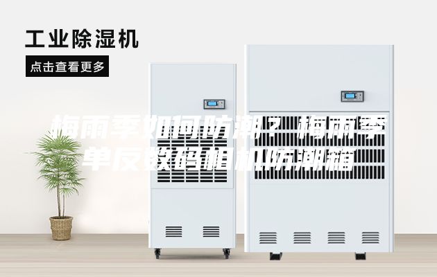梅雨季如何防潮？梅雨季單反數碼相機防潮箱