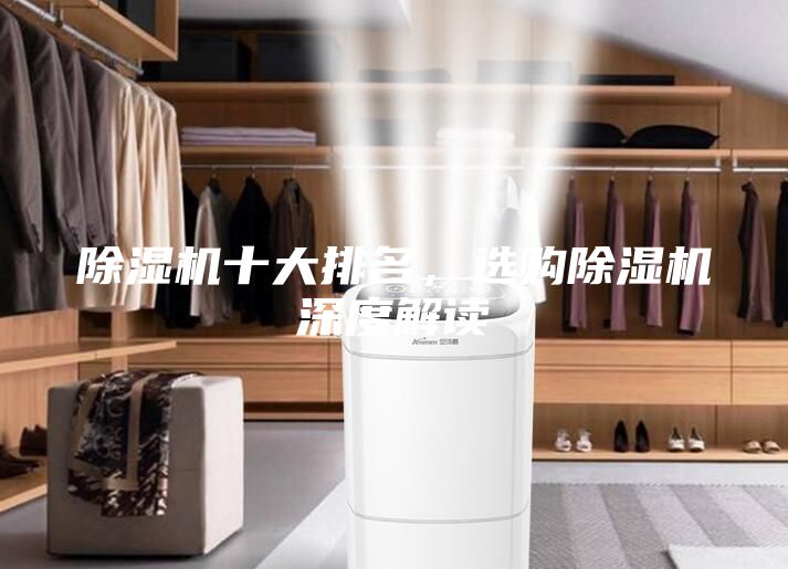 除濕機十大排名，選購除濕機深度解讀