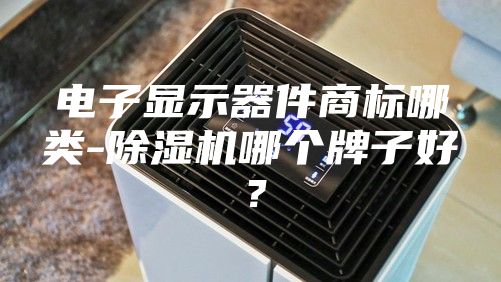 電子顯示器件商標哪類(lèi)-除濕機哪個(gè)牌子好？