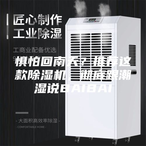 懼怕回南天？推薦這款除濕機，徹底跟潮濕說(shuō)BAIBAI