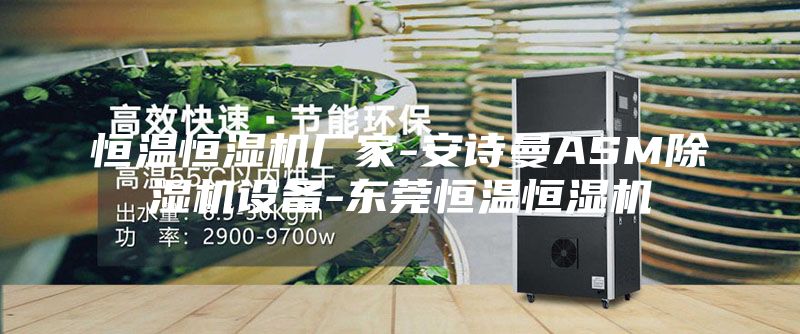 恒溫恒濕機廠(chǎng)家-安詩(shī)曼ASM除濕機設備-東莞恒溫恒濕機