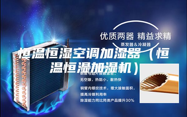 恒溫恒濕空調加濕器（恒溫恒濕加濕機）