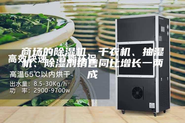 商場(chǎng)的除濕機、干衣機、抽濕機、除濕劑銷(xiāo)售同比增長(cháng)一兩成