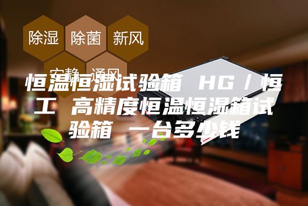 恒溫恒濕試驗箱 HG／恒工 高精度恒溫恒濕箱試驗箱 一臺多少錢(qián)