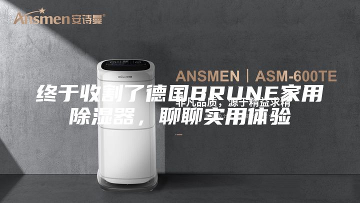終于收割了德國B(niǎo)RUNE家用除濕器，聊聊實(shí)用體驗