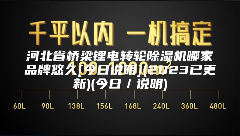 河北省橋梁鋰電轉輪除濕機哪家品牌悠久[今日說(shuō)明](2023已更新)(今日／說(shuō)明)