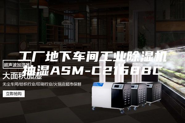 工廠(chǎng)地下車(chē)間工業(yè)除濕機抽濕ASM-C2168BC