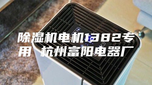 除濕機電機1382專(zhuān)用 杭州富陽(yáng)電器廠(chǎng)