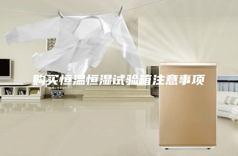 購買(mǎi)恒溫恒濕試驗箱注意事項