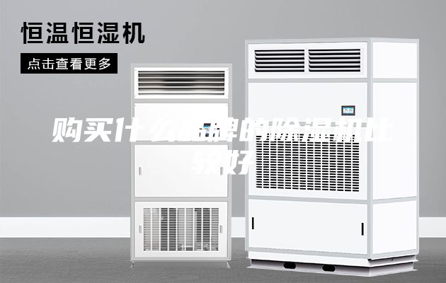 購買(mǎi)什么品牌的除濕機比較好