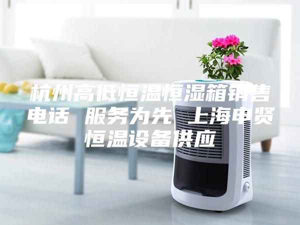 杭州高低恒溫恒濕箱銷(xiāo)售電話(huà) 服務(wù)為先 上海申賢恒溫設備供應